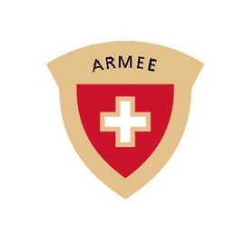 Pin's - Armée suisse - doré