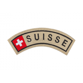 Klettabzeichen - Suisse Tab Patch - gross