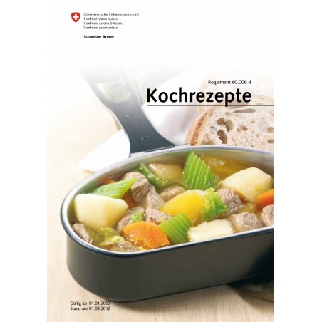 Schweizer Armee - Kochrezepte / Kochbuch