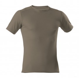 T-Shirt 1/4 - Unisex - oliv