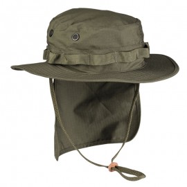 Wind- und Wetterhut mit Neckflap