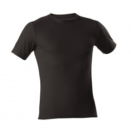 T-Shirt 1/4 - Unisex - schwarz