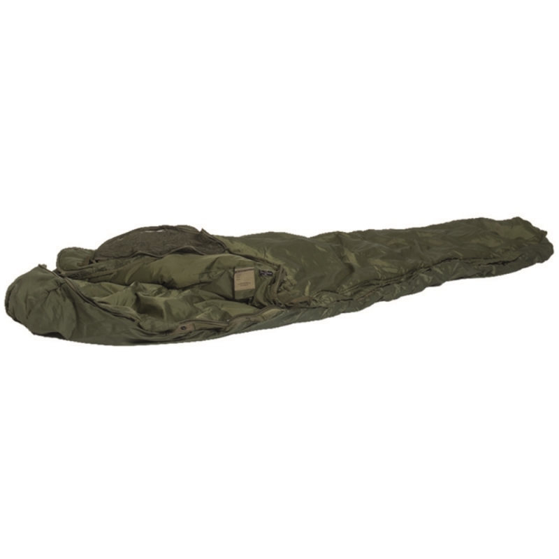 Sac De Couchage Momie Alexika Nord - Température -5°C - Olive - 220x80 Cm