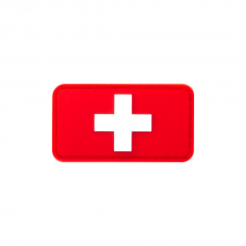 Badge en velcro - Swiss Flag Rubber Patch