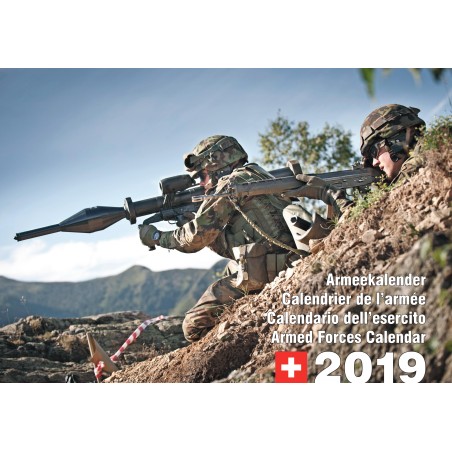 Calendrier de l'armée 2018