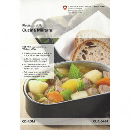 Ricettario della Cucina Militare - CD-ROM Ricettario della Cucina Militare - CD-ROM