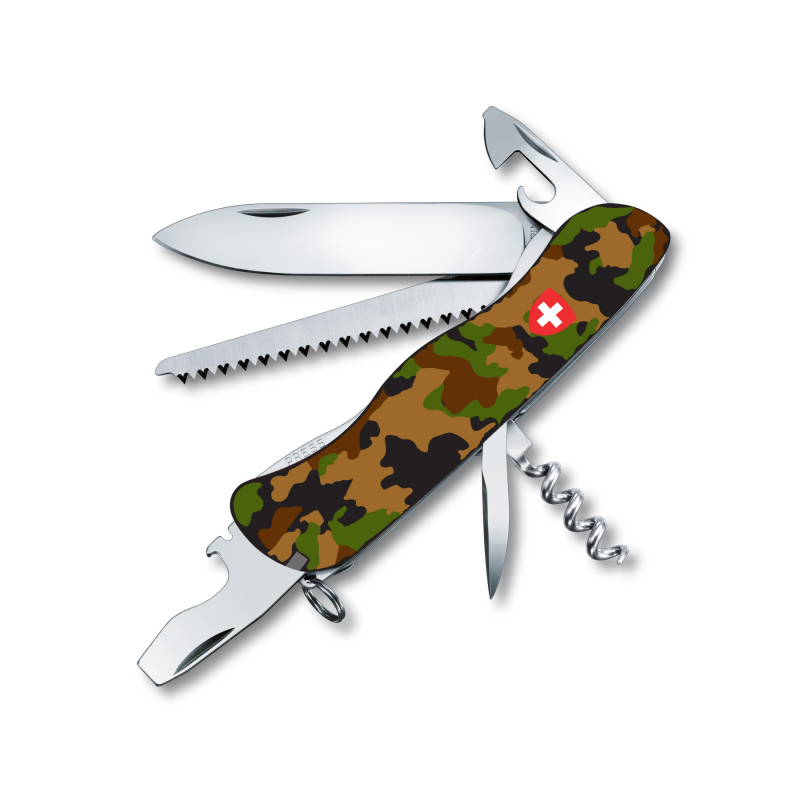 Victorinox - Forester - tarn mit Schweizerwappen - Edition2018