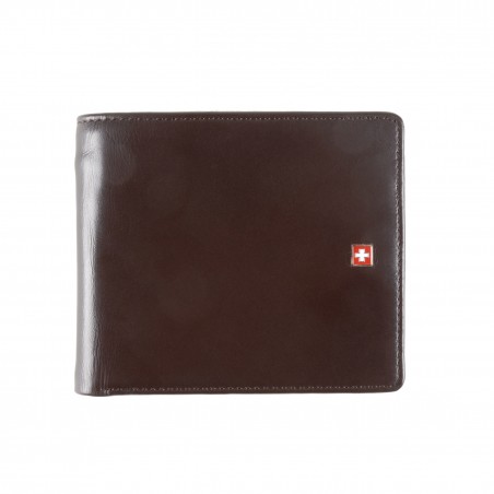Swiss Military - Leder-Geldbörse - braun Swiss Military - Leder-Geldbörse - braun