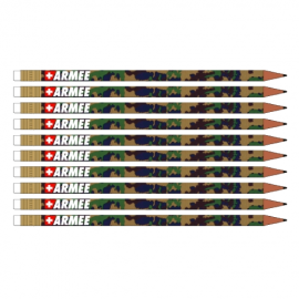 Crayon camouflage de l'Armée suisse - 10 pièces