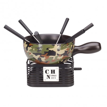 Käsefondue Set - Military Käsefondue Set - Military