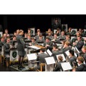 Postkarte: Spiel der Schweizer Militärmusik