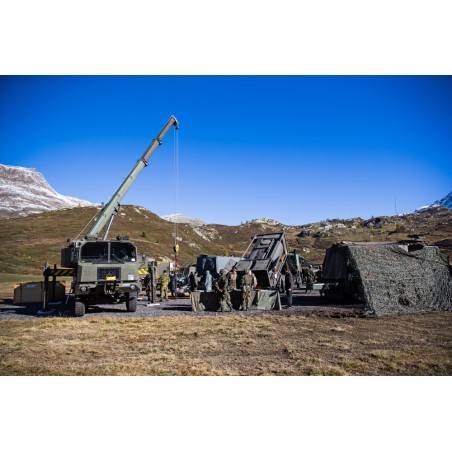 Logistique de la place de soutien en montagne