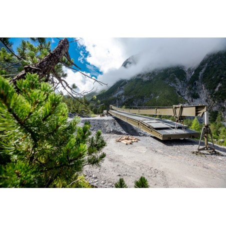 Pont d’appui de 46 mètres