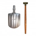 Armee Schneeschaufel aus Aluminium