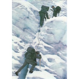 Carte postale : Alpinistes