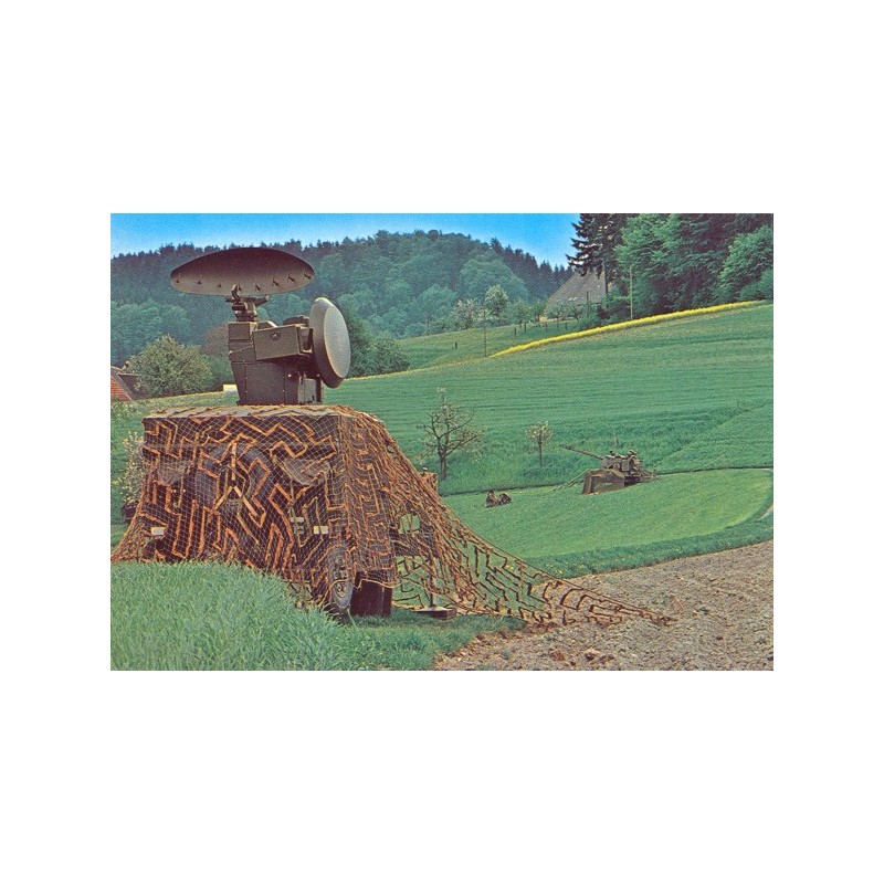 Carte postale : Système de conduite de tir 75 - Skyguard