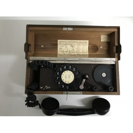 Feldtelefonstation Mod. Gfeller, Jg 50 Feldtelefonstation Mod. Gfeller, Jg 50