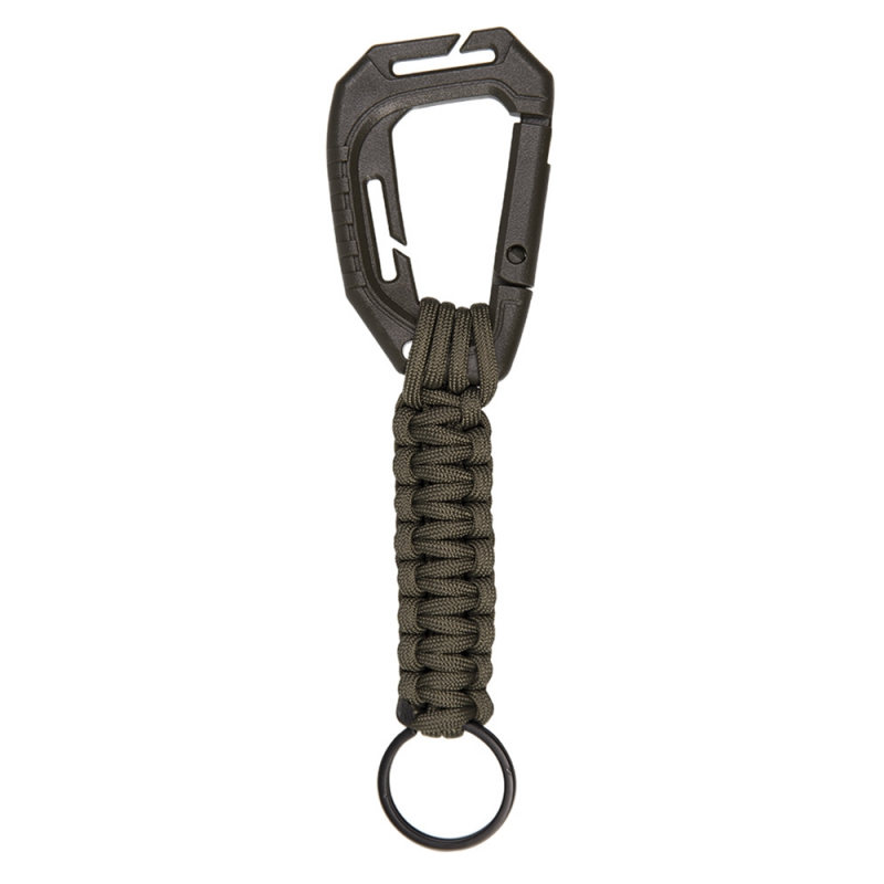 Schlüsselanhänger Paracord Molle - oliv