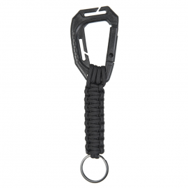 Porte-clés Paracord Molle - noir