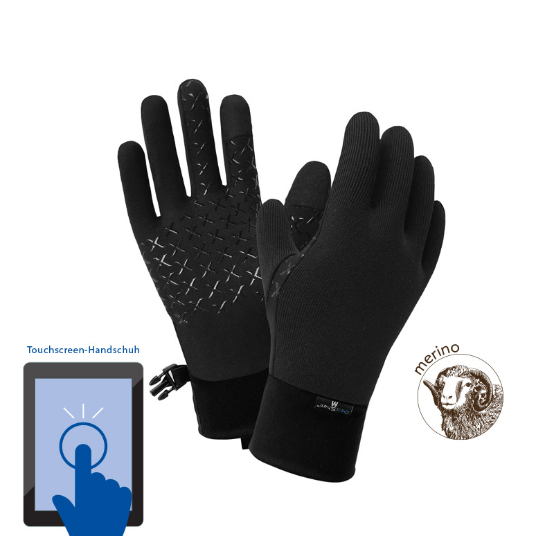 DEXSHELL - Gloves StretchFit (wasserdicht) - schwarz