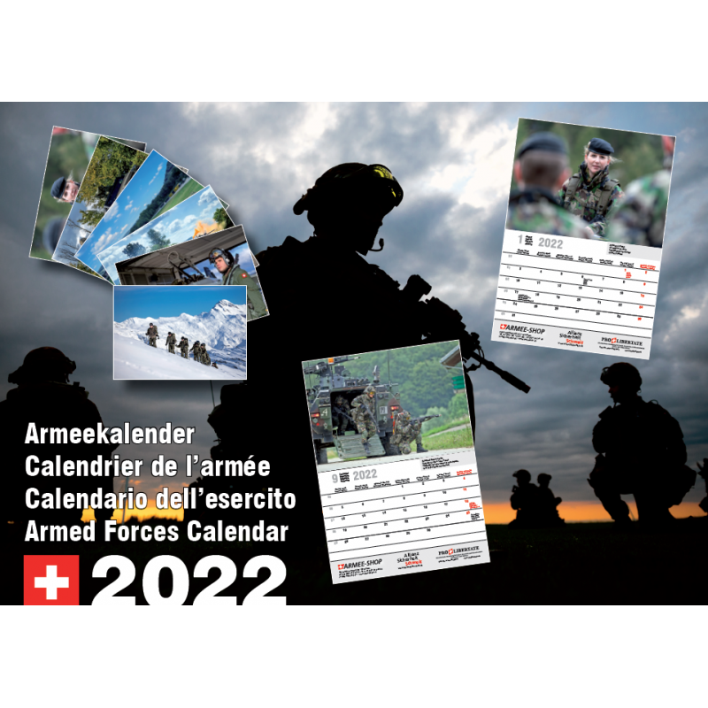 Calendrier de l'armée 2022