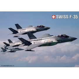 Carte postale : SWISS F-35 - Lockheed Martin