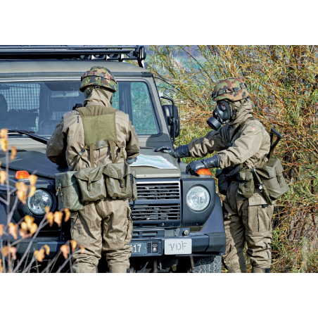 Carte postale : Equipement de protection ABC individuelle