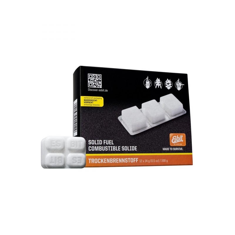 Brennstofftabletten für NATO Klappkocher - 12x14g