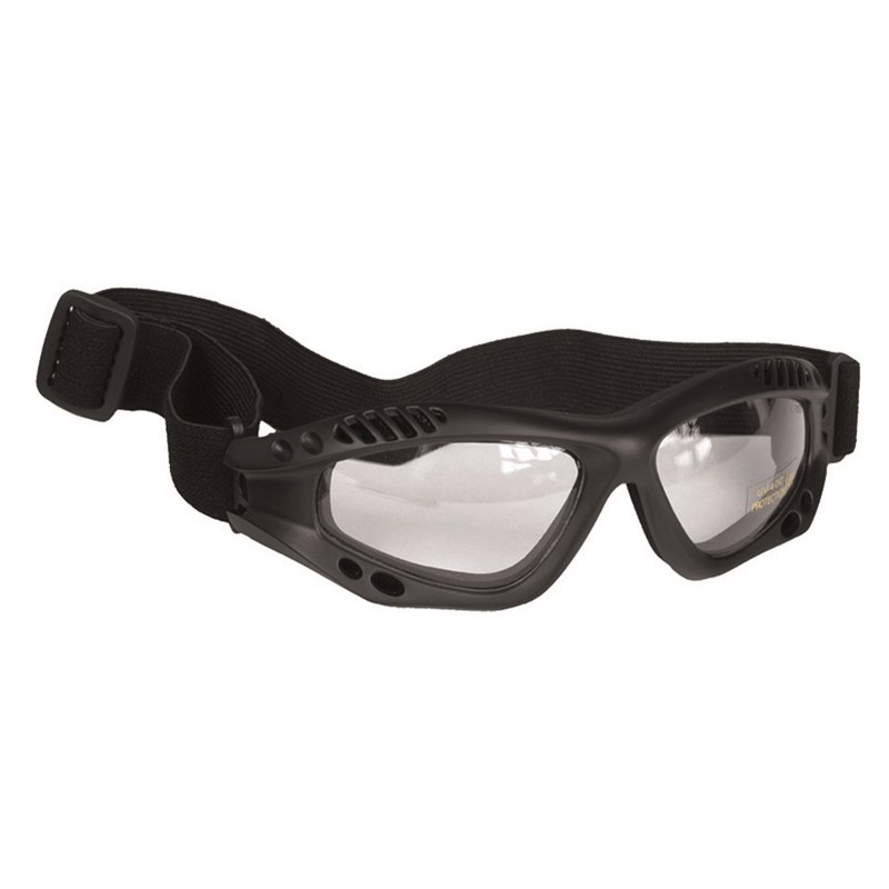 Kommando Brille - Air Pro - schwarz klar