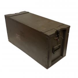 Caisse en bois de l'armée suisse - grande