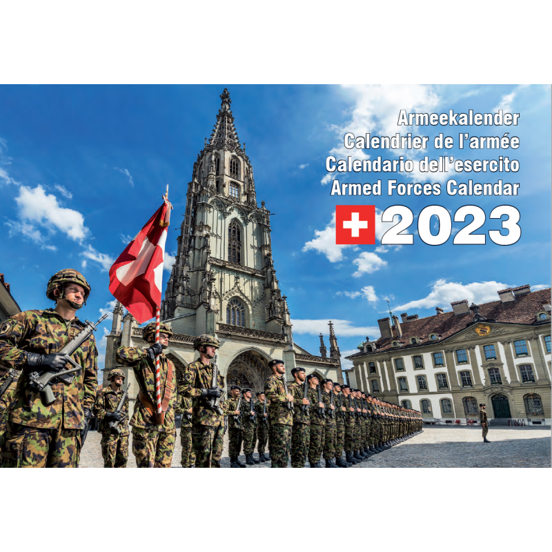 Calendrier de l'armée 2023