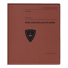 Aide-mémoire pour le sellier