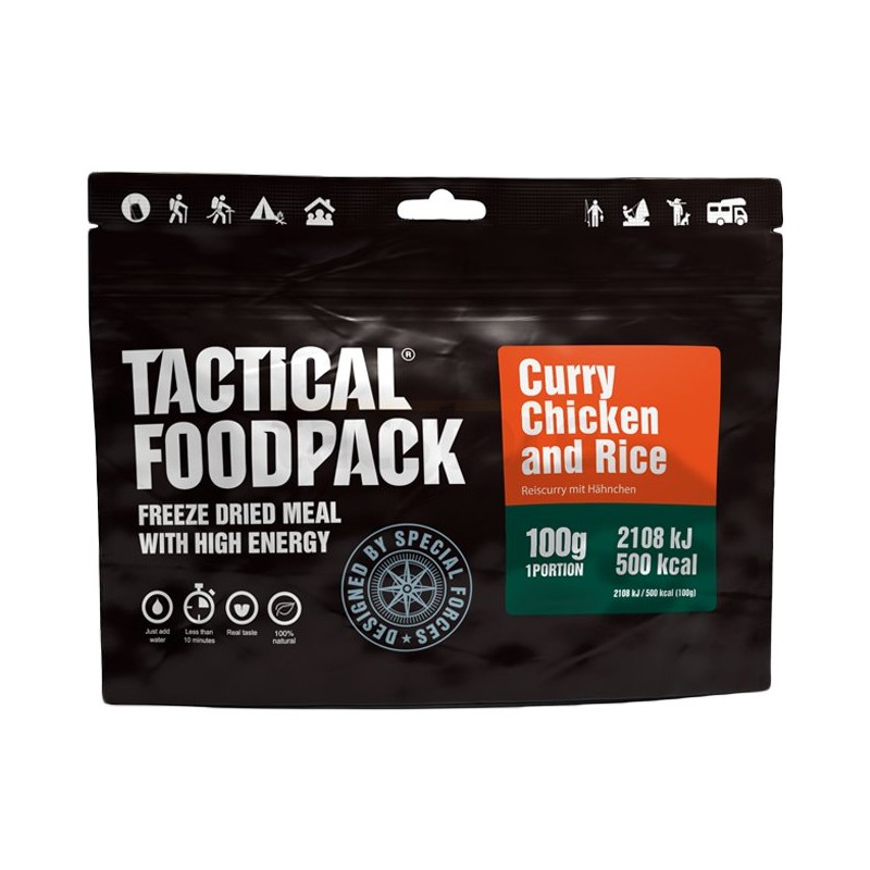 Tactical Foodpack - Riz au curry avec du poulet
