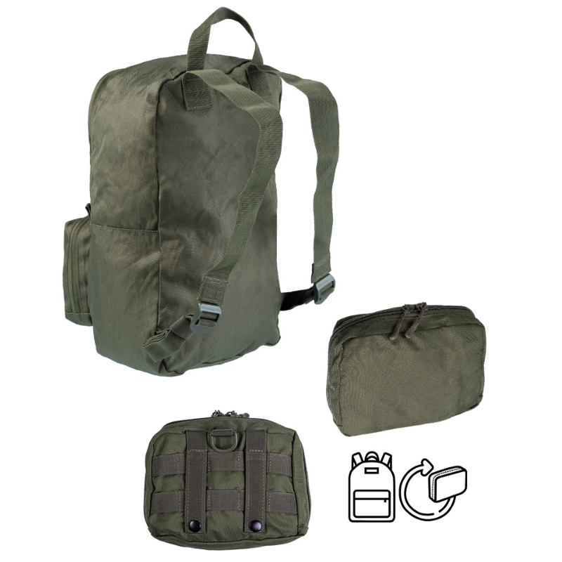Sac à Dos Mil-Tec Assault Pack | 20 Litres | Polyester Résistant | Design Militaire | Multi-Poches