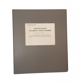 Ersatzteilkatalog - Sattlerausrüstungen und Ersatzmaterial
