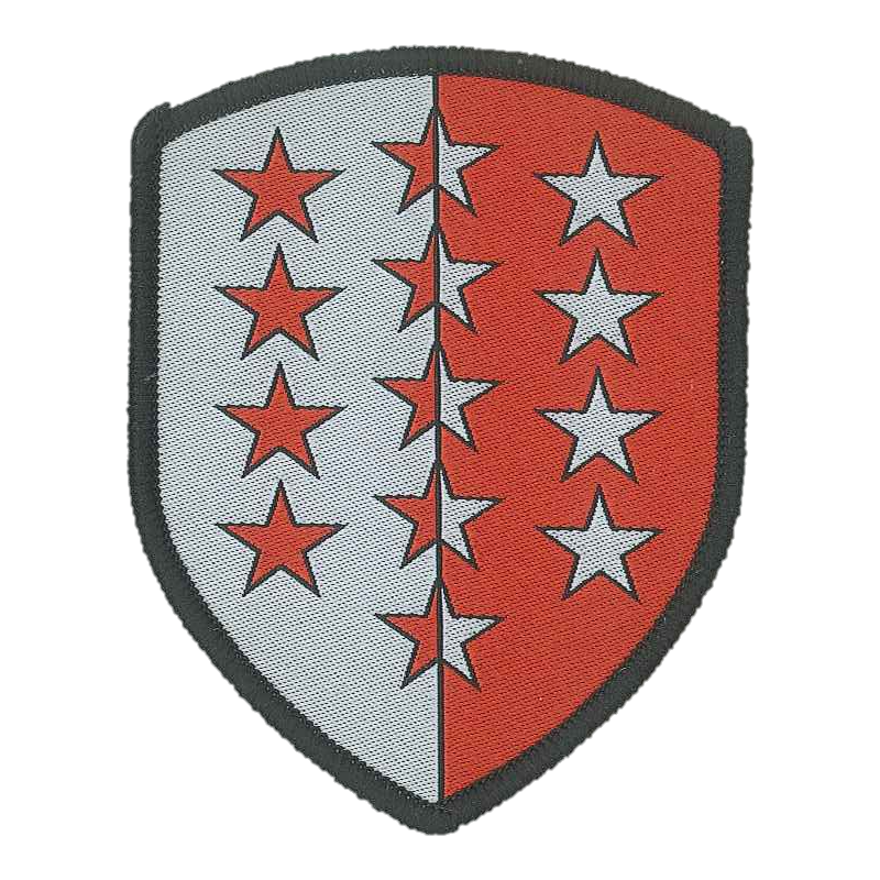 Badge en velcro - Blason - Valais