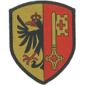 Badge en velcro - Blason - Genève
