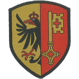 Badge en velcro - Blason - Genève