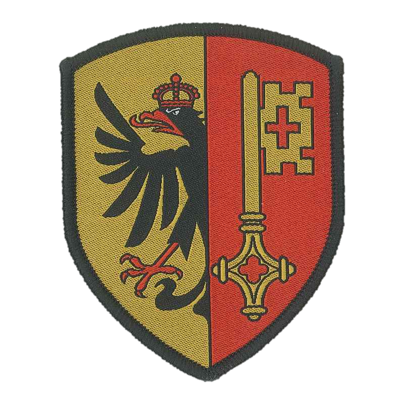 Badge en velcro - Blason - Genève