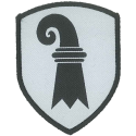 Badge en velcro - Blason - Bâle-Ville