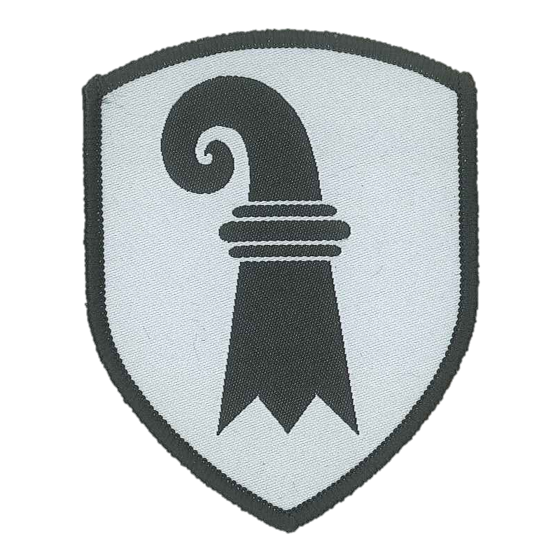 Badge en velcro - Blason - Bâle-Ville