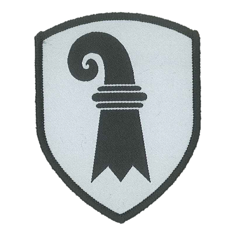 Klettabzeichen - Wappen - Basel-Stadt