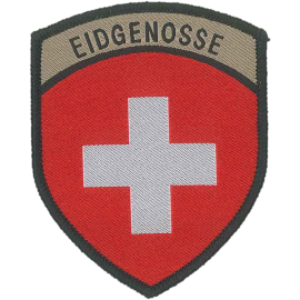 Badge en velcro - Blason - Eidgenosse