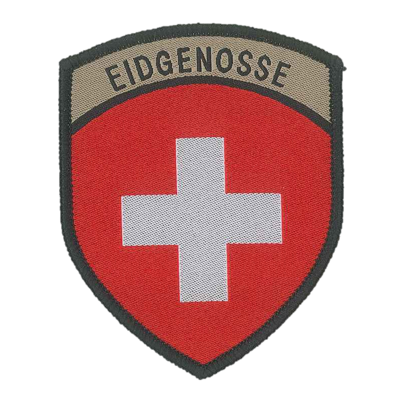 Badge en velcro - Blason - Eidgenosse