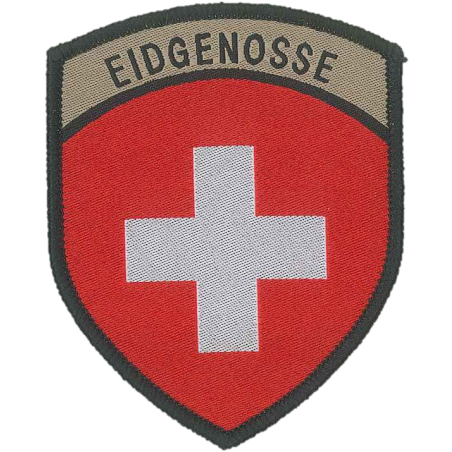 Badge en velcro - Blason - Eidgenosse