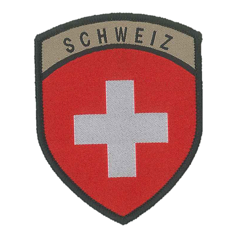 Badge en velcro - Blason - Schweiz