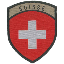 Badge en velcro - Blason - Suisse