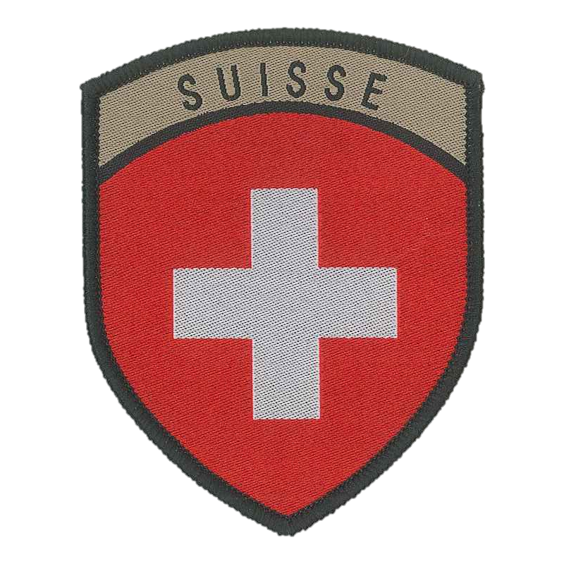 Badge en velcro - Blason - Suisse