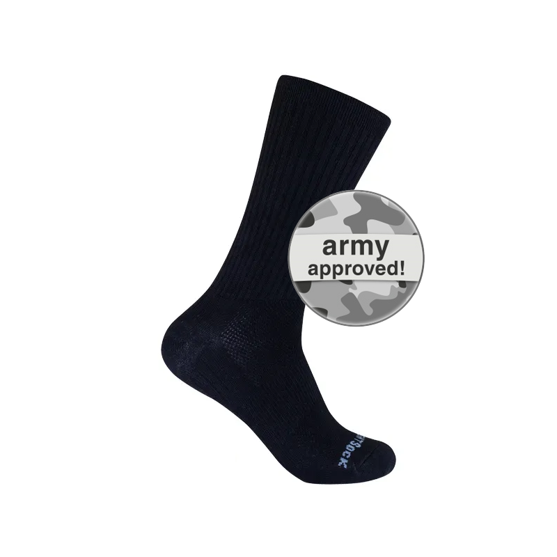 WRIGHTSOCK - silver escape army - noir (Chaussettes anti-ampoules)