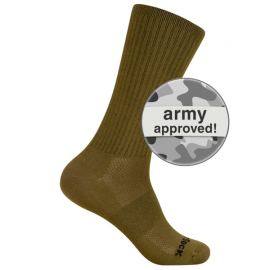 WRIGHTSOCK - silver escape army - braun (Anti-Blasen-Socken)